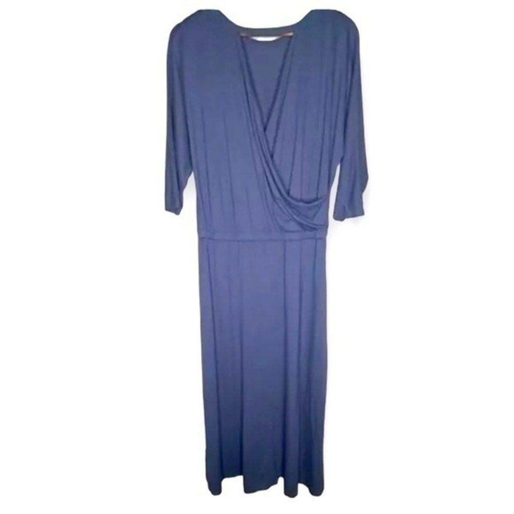 Soft Surroundings‎ Maxi Wrap Open Back Dress M - Picture 2 of 3